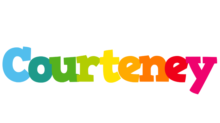 Courteney rainbows logo