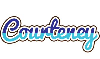 Courteney raining logo