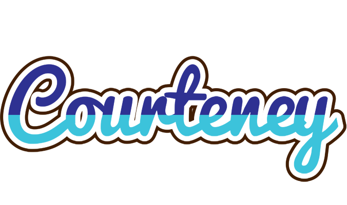 Courteney raining logo