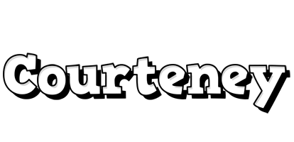 Courteney snowing logo