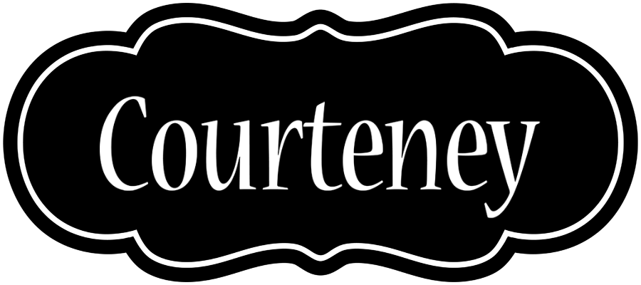 Courteney welcome logo