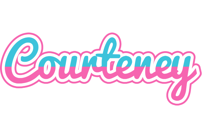 Courteney woman logo