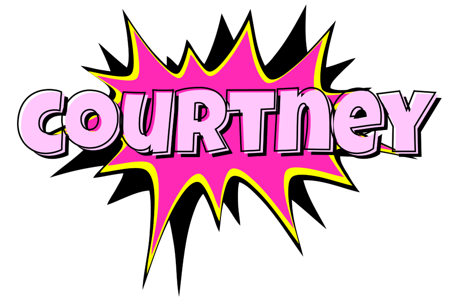 Courtney badabing logo