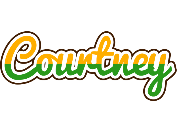 Courtney banana logo