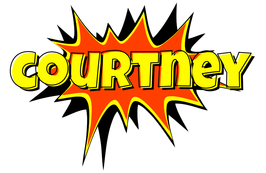 Courtney bazinga logo