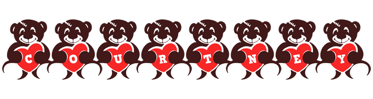 Courtney bear logo