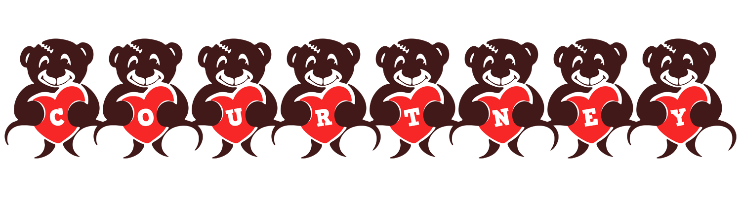 Courtney bear logo