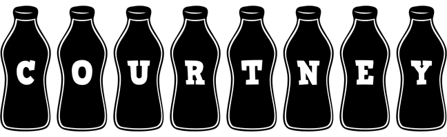 Courtney bottle logo