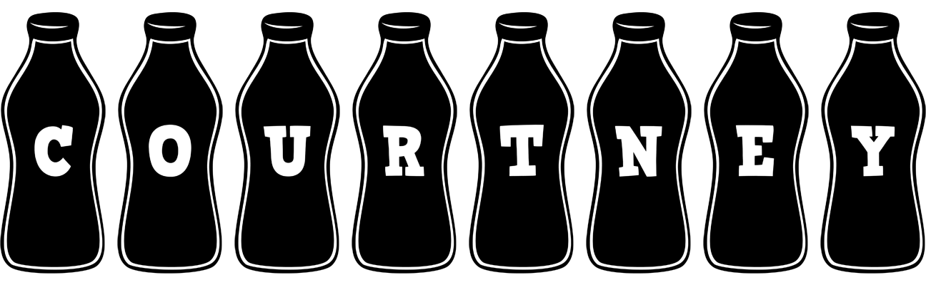 Courtney bottle logo