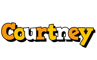 Courtney cartoon logo