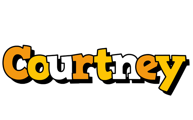 Courtney cartoon logo