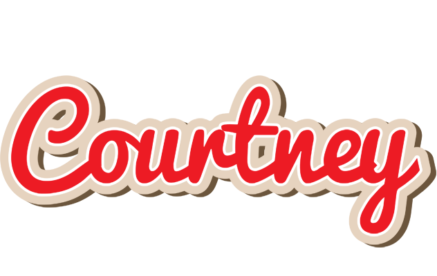 Courtney chocolate logo