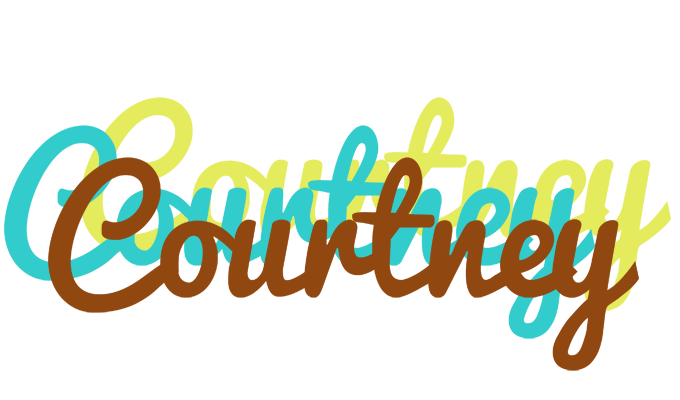 Courtney cupcake logo