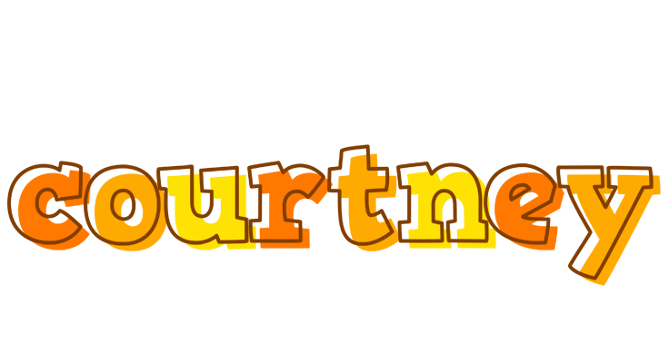 Courtney desert logo