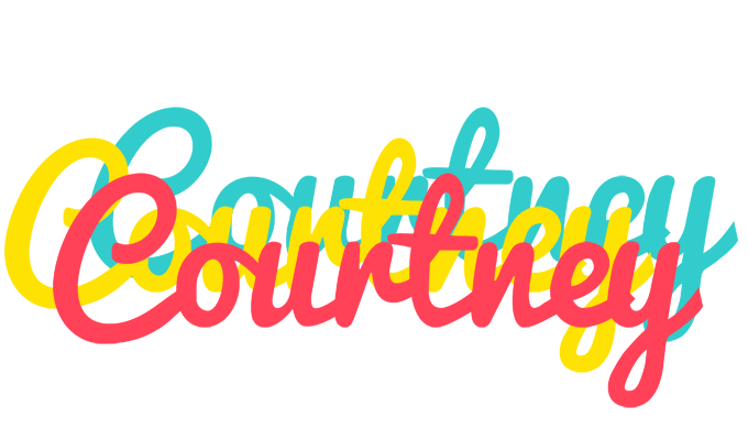 Courtney disco logo