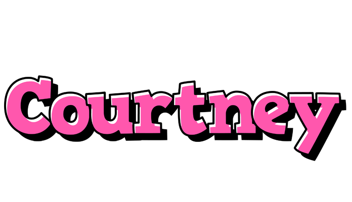 Courtney girlish logo