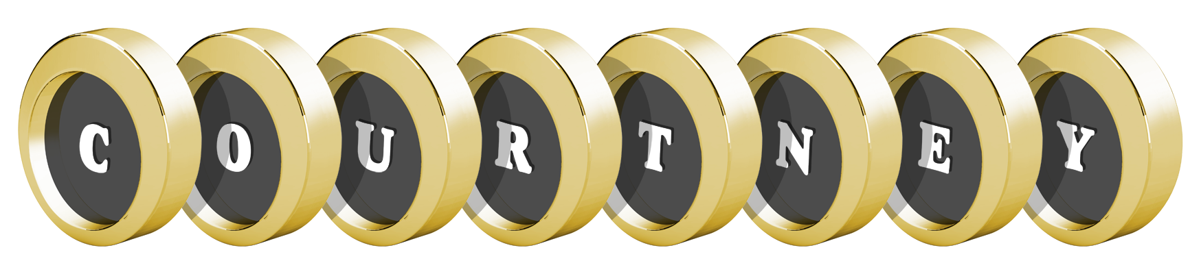 Courtney gold logo