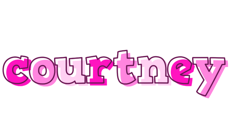 Courtney hello logo