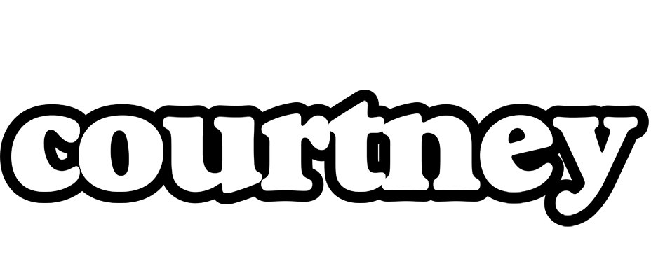 Courtney panda logo