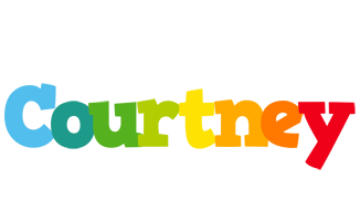 Courtney rainbows logo