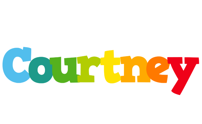Courtney rainbows logo