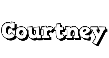 Courtney snowing logo