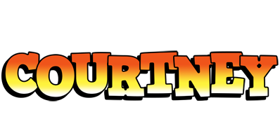 Courtney sunset logo