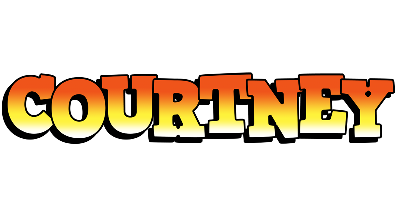 Courtney sunset logo