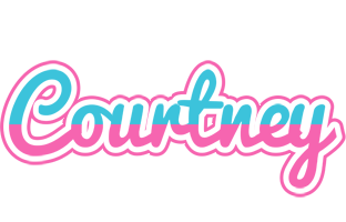Courtney woman logo