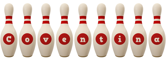 Coventina bowling-pin logo