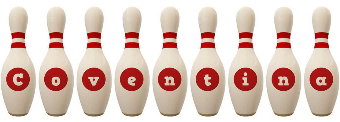 Coventina bowling-pin logo