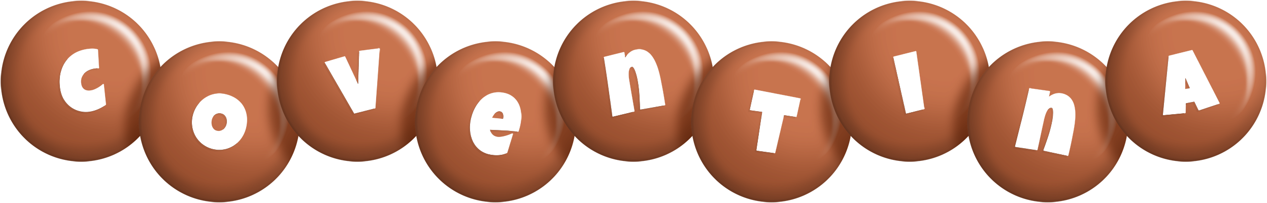 Coventina candy-brown logo