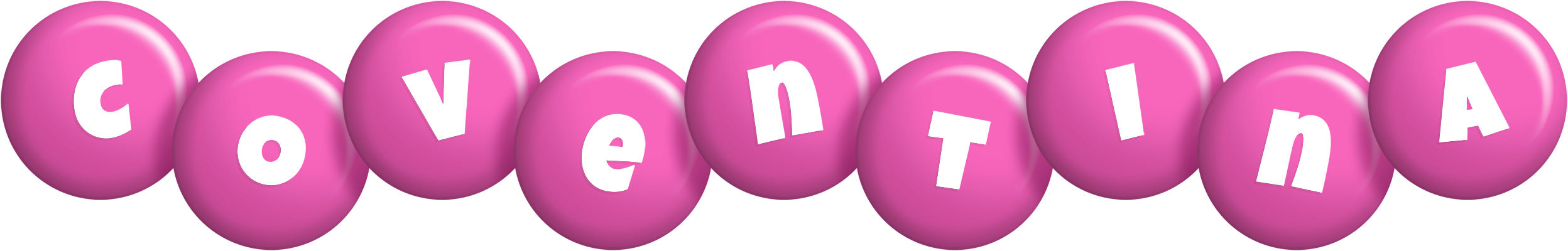 Coventina candy-pink logo