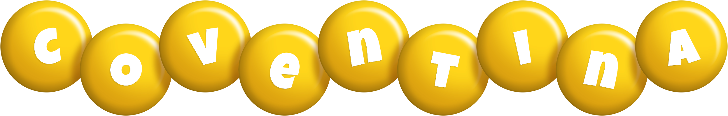 Coventina candy-yellow logo