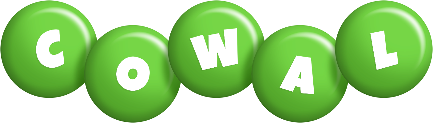 Cowal candy-green logo