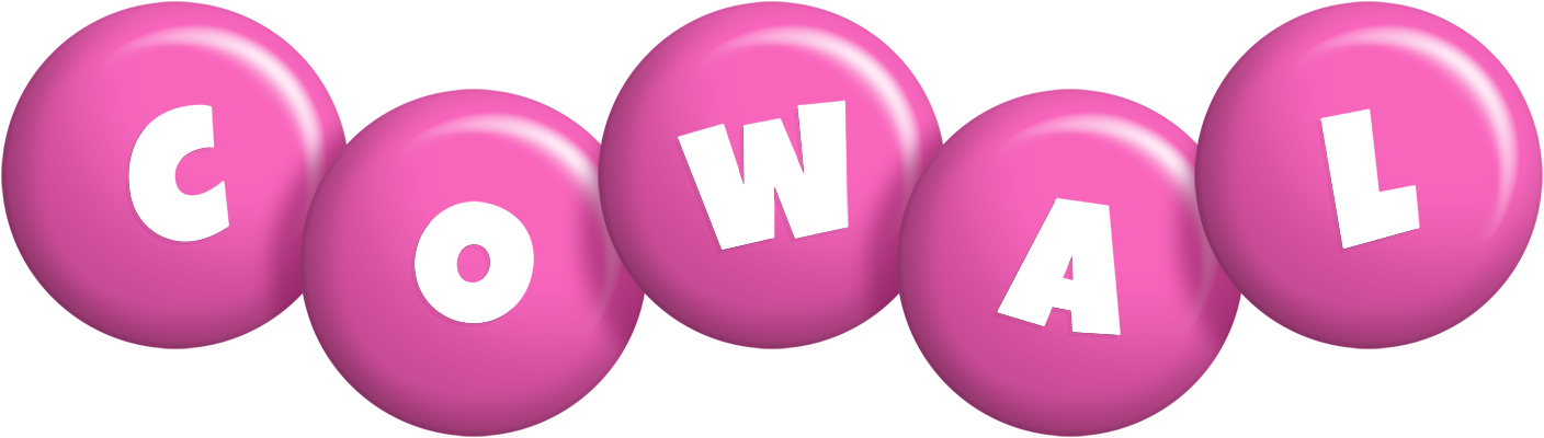 Cowal candy-pink logo