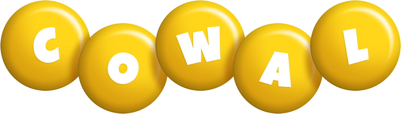 Cowal candy-yellow logo