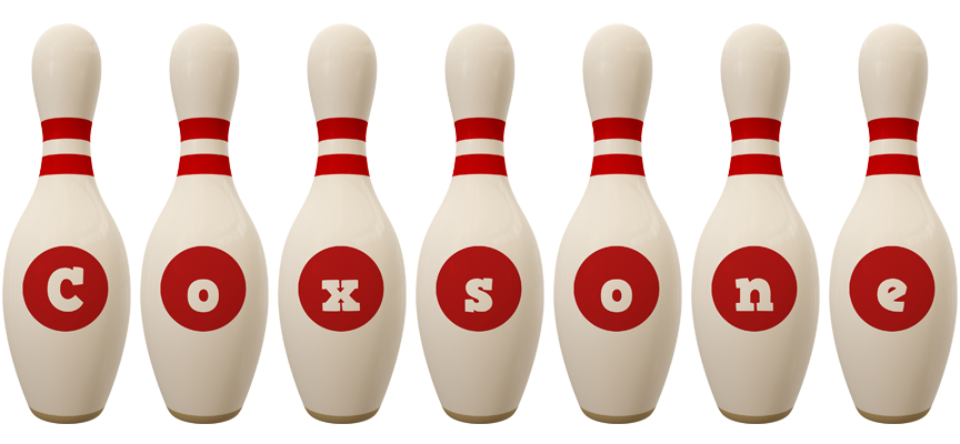 Coxsone bowling-pin logo