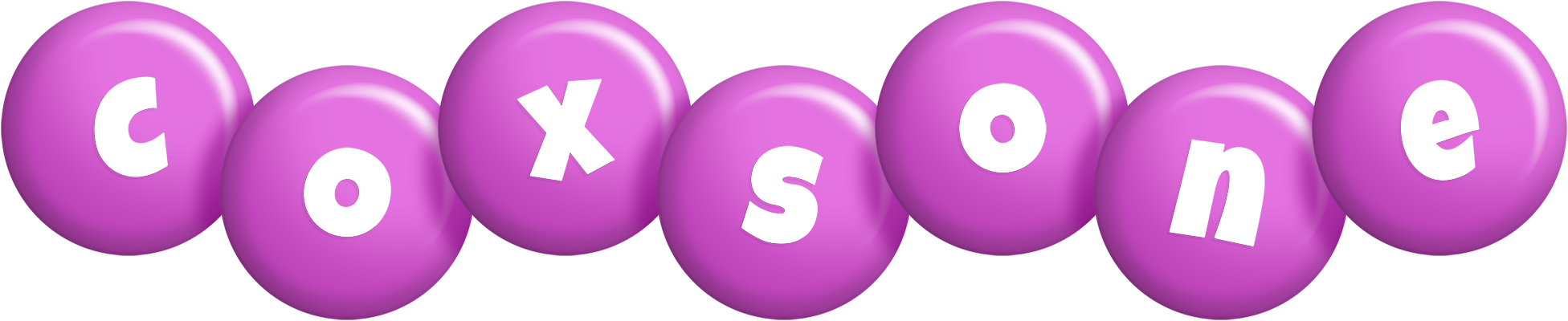 Coxsone candy-purple logo