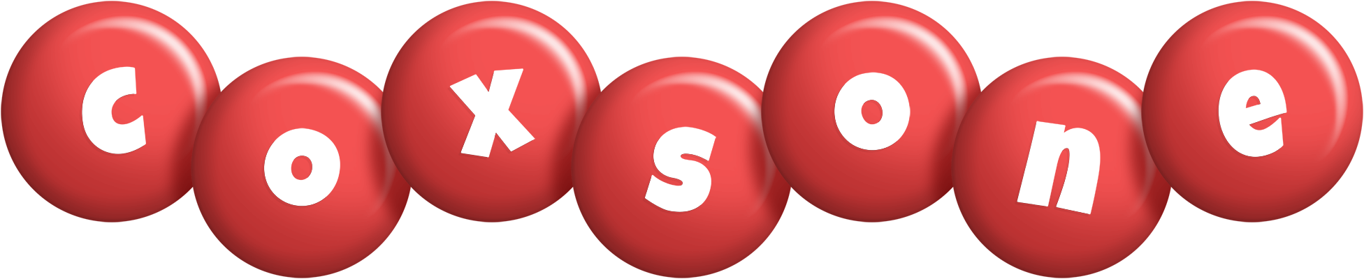 Coxsone candy-red logo