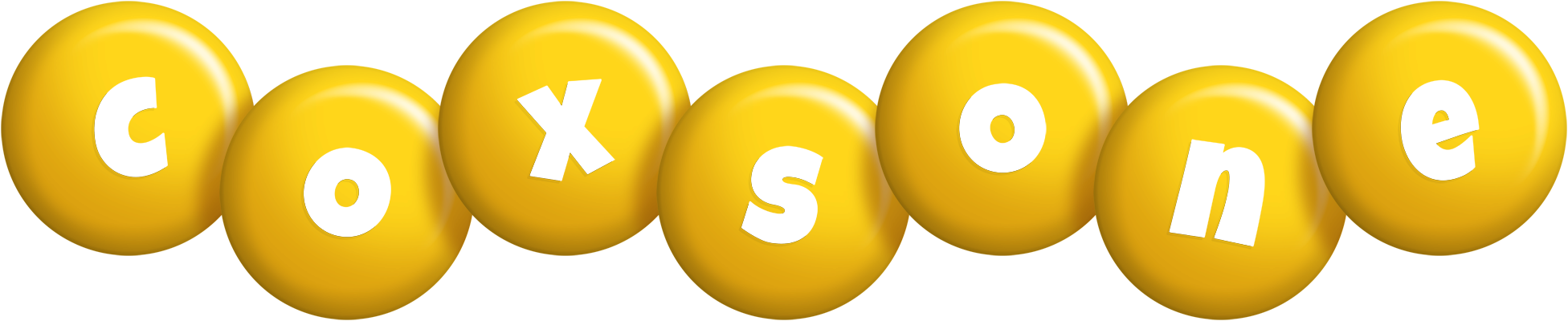 Coxsone candy-yellow logo