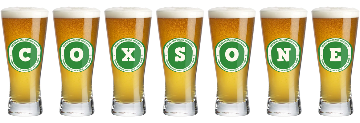 Coxsone lager logo