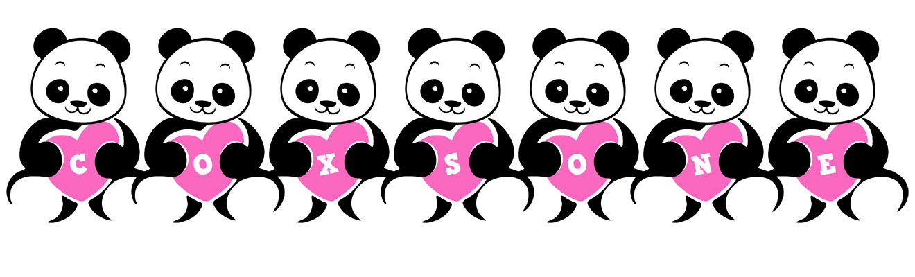 Coxsone love-panda logo