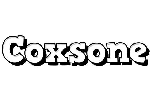 Coxsone snowing logo