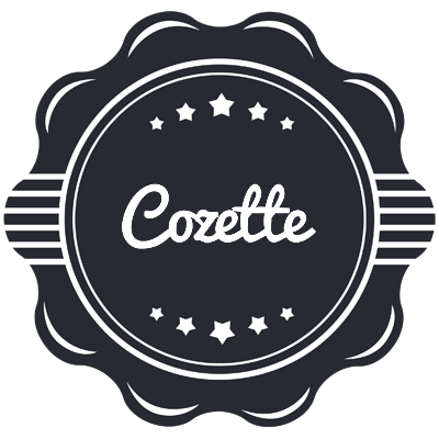 Cozette badge logo