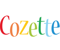 Cozette birthday logo