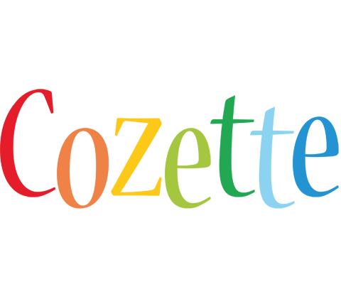 Cozette birthday logo