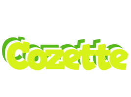 Cozette citrus logo