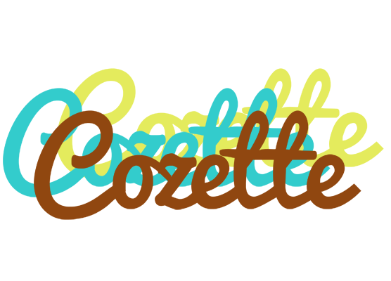 Cozette cupcake logo