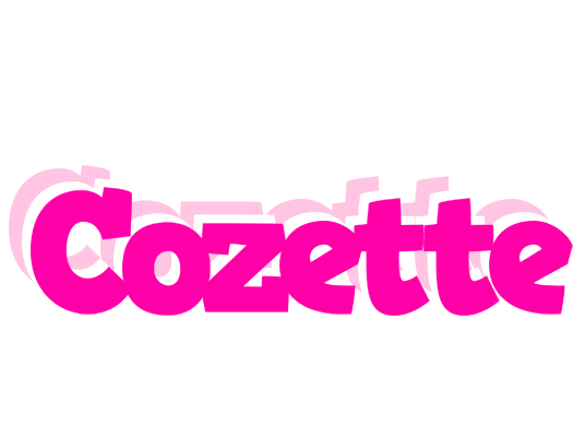 Cozette dancing logo